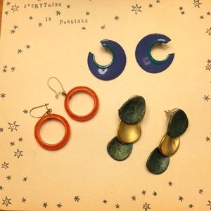 Vintage 70’s, 80’s & 90’s Earrings